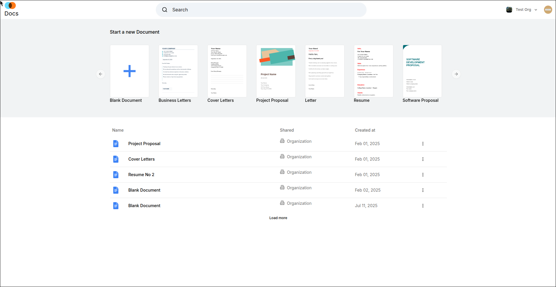 Text Flow screenshot