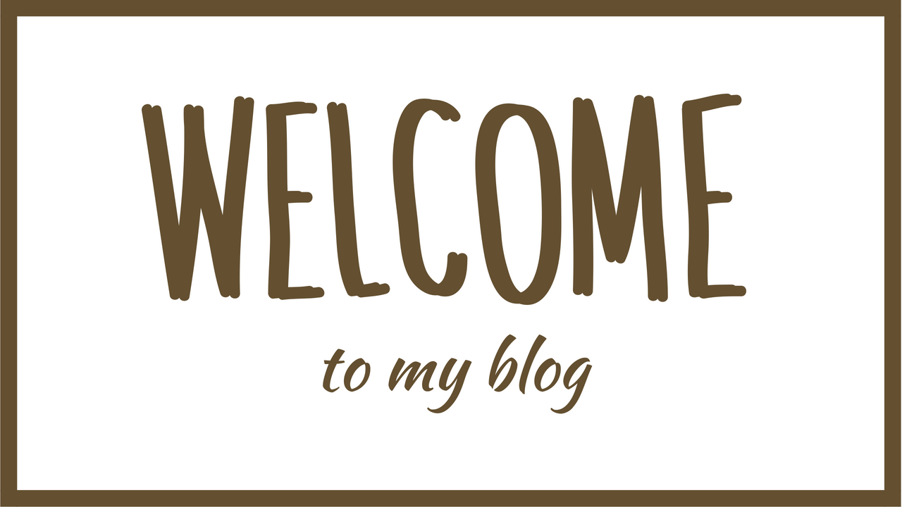 Welcome to My Blog